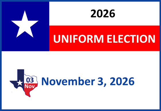 Uniform Elelction - November 3, 2026